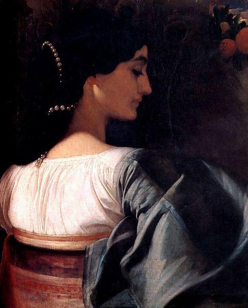 Lord Frederic Leighton An Italian Lady Sweden oil painting art